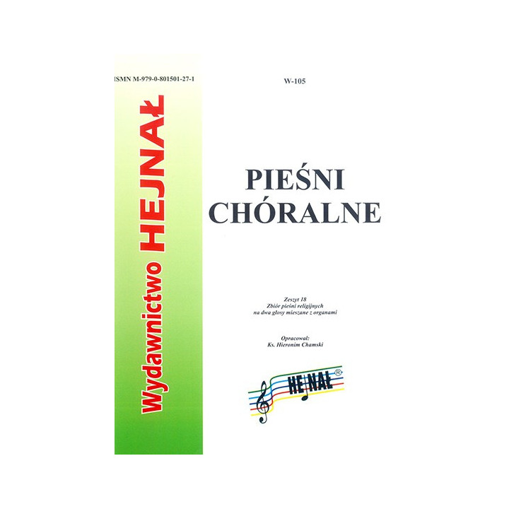 Pieśni chóralne Zeszyt 18 – dwa głosy z organami