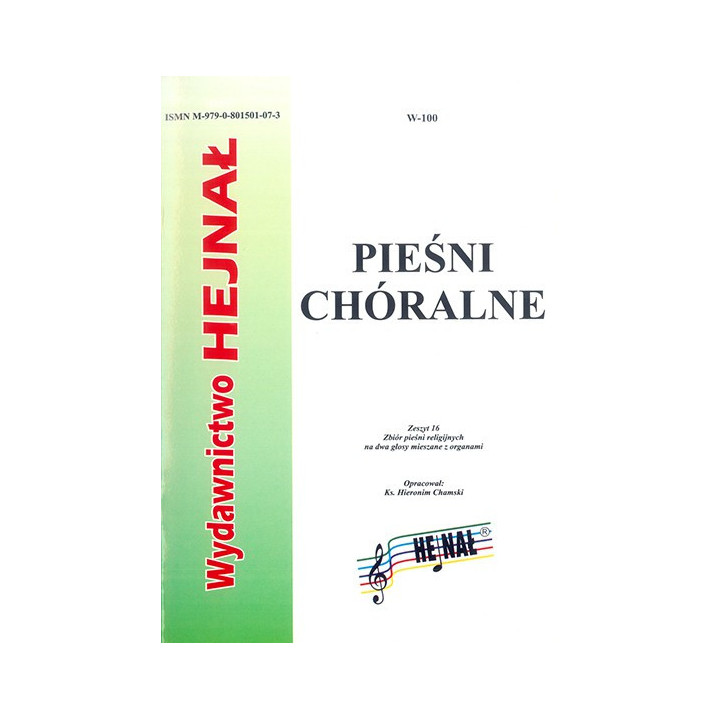 Pieśni chóralne Zeszyt 16 – dwa głosy z organami