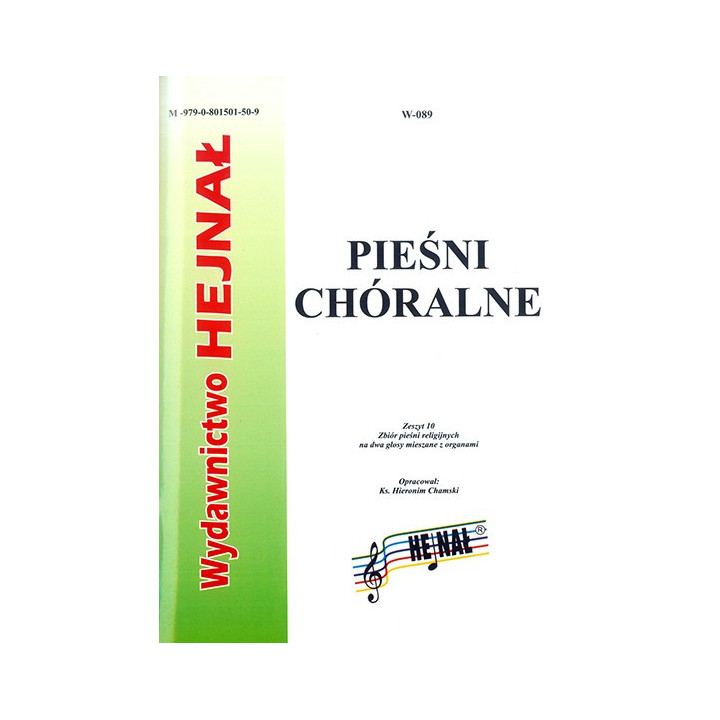 Pieśni chóralne Zeszyt 10 – dwa głosy z organami