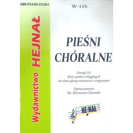 Pieśni chóralne Zeszyt 24 – dwa głosy z organami