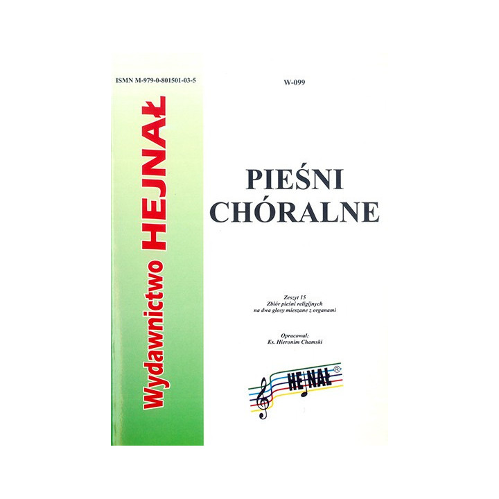 Pieśni chóralne Zeszyt 15 – dwa głosy z organami