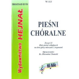 Pieśni chóralne Zeszyt 22 – dwa głosy z organami
