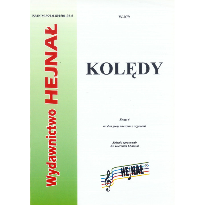 Kolędy Zeszyt 6 – dwa głosy mieszane z organami