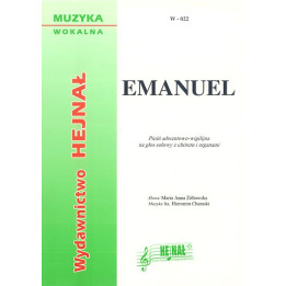 Emanuel – pieśń adwentowo-wigilijna na chór i organy | Wydawnictwo Hejnał