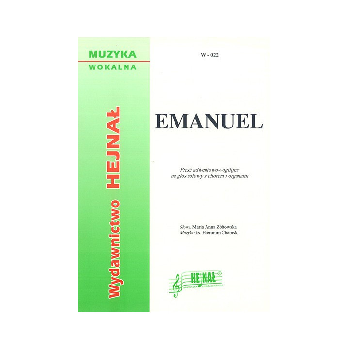 Emanuel – pieśń adwentowo-wigilijna na chór i organy | Wydawnictwo Hejnał