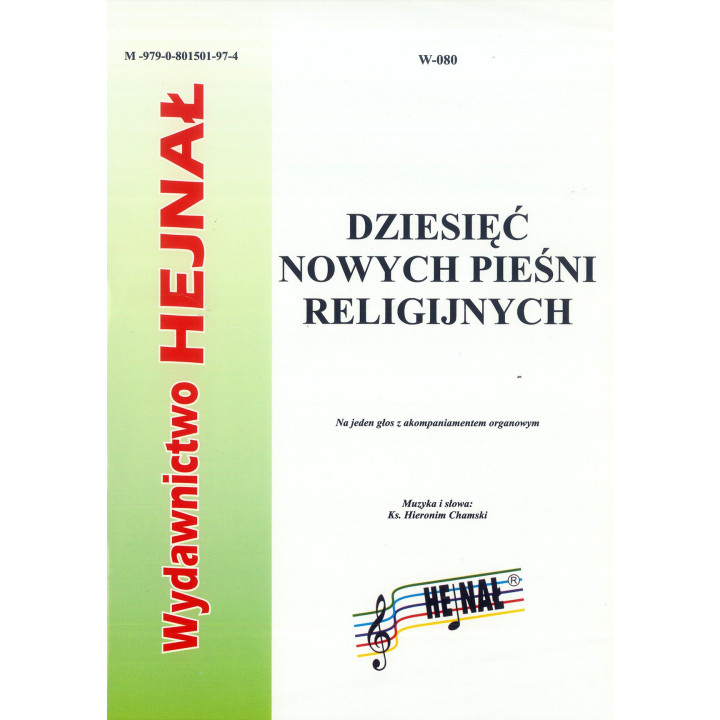 Dziesięć nowych pieśni religijnych – ks. Hieronim Chamski