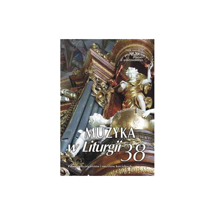 Muzyka w Liturgii 38 - 1/2006